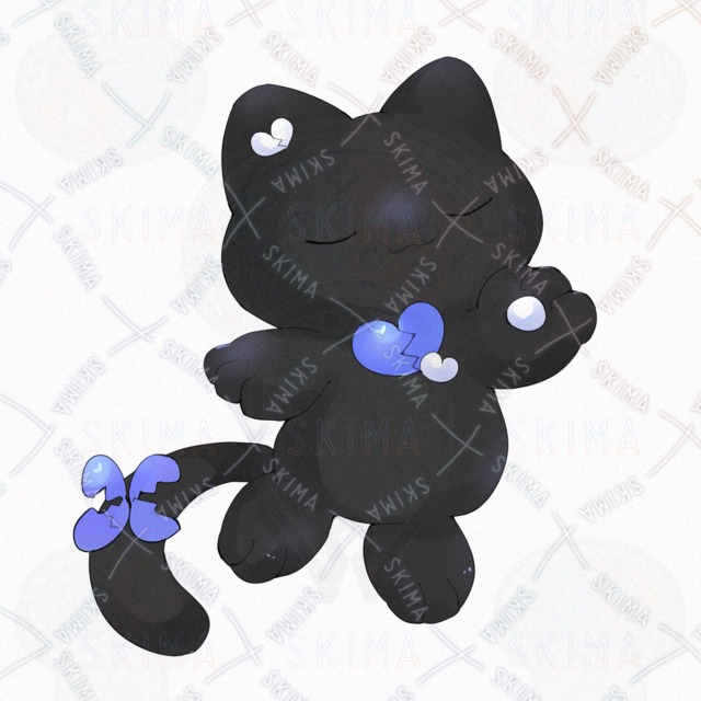 ハートの猫【表情9種類】の商品画像10枚目