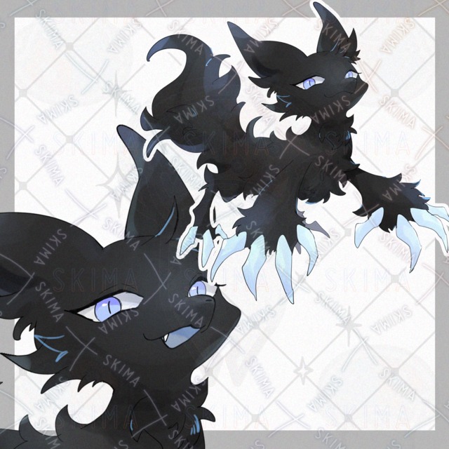 狐の魔物【表情3種類】の商品画像