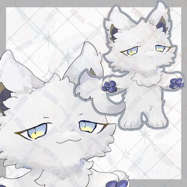 Droopy-Eyed Furries [9 Expressions] 的商品圖片