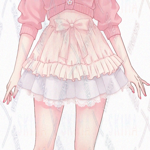 Image 3 of Ponytail Female Character Pack (5 Expressions + Bonus Icons)