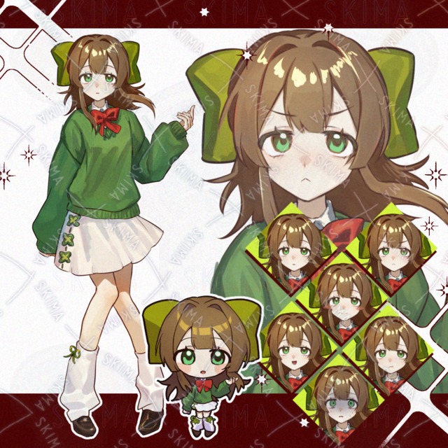 Image of Girl – 7 Variations