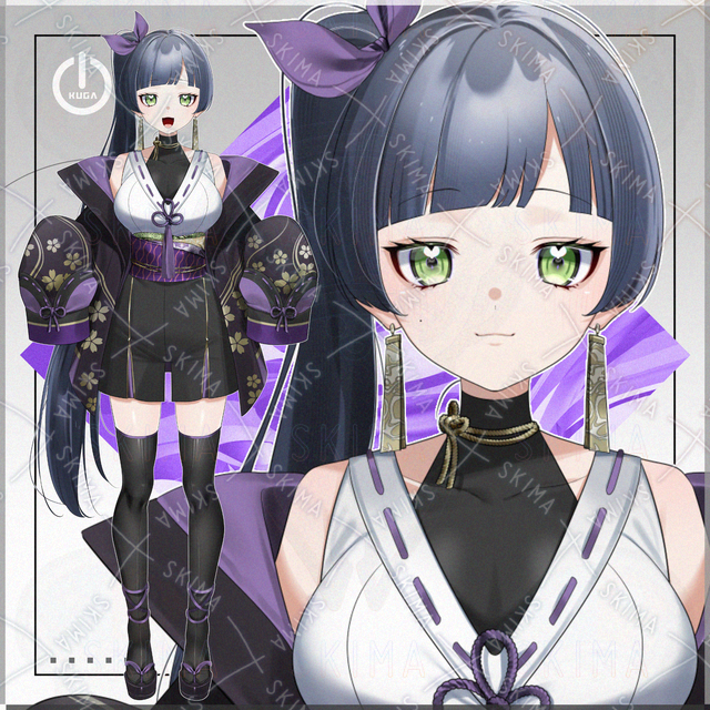 【1点限定】和洋折衷：紫【IRIAM対応】