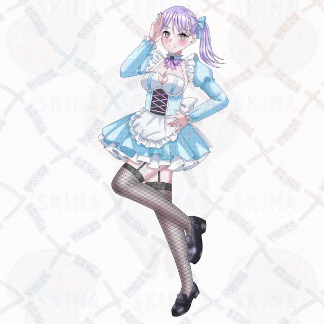 《表情差分6種》メイドさんの商品画像3枚目