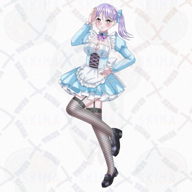 《表情差分6種》メイドさんの商品画像5枚目