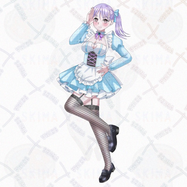 《表情差分6種》メイドさんの商品画像7枚目
