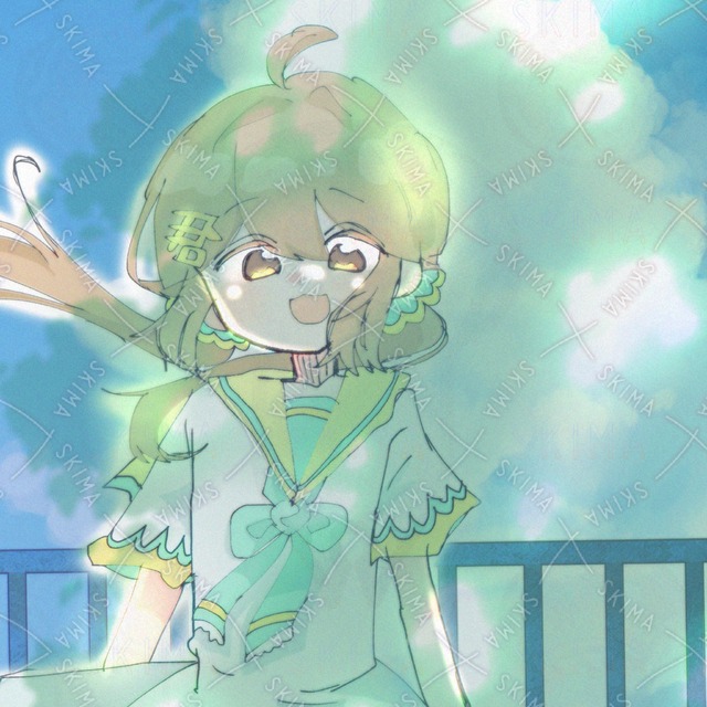【イラスト】グリーンくんちな