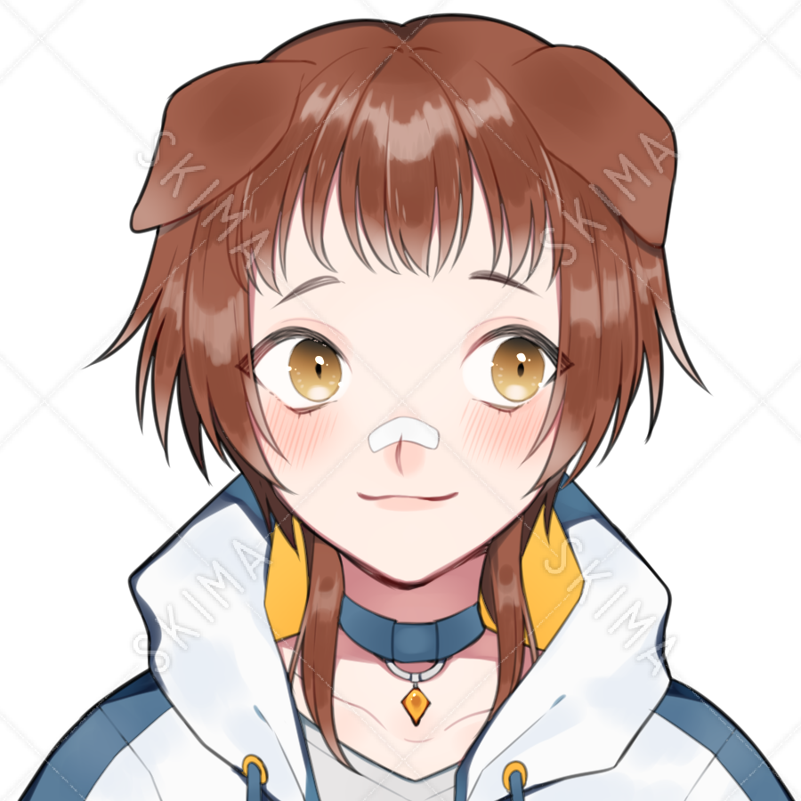 中性的な犬耳っこ 計2枚 スキマ スキルのオーダーメイドマーケット Skima