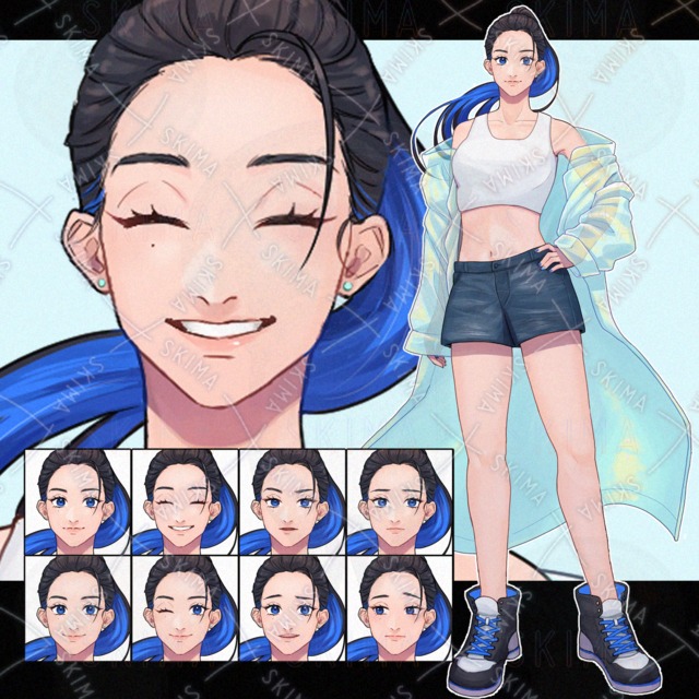 スポーティー女性