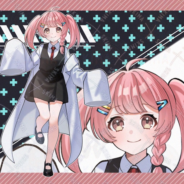 adopt.112 ロリっぽい白衣の女の子【表情全5種】