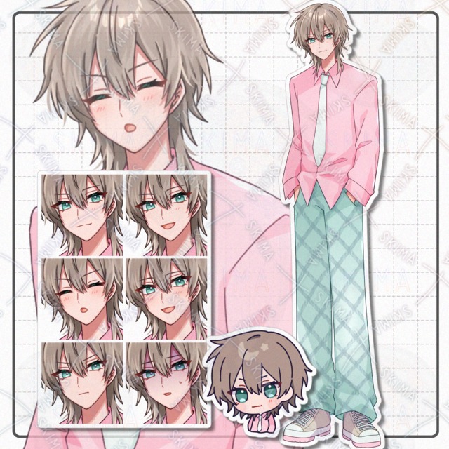 青年【ミニキャラ付】