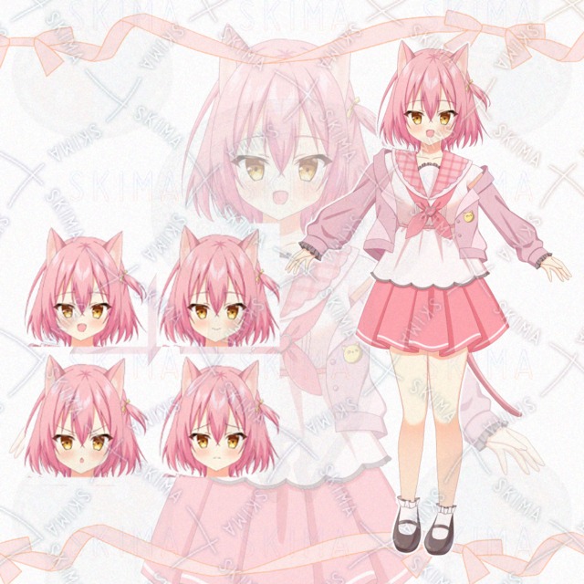 ピンクねこセーラー