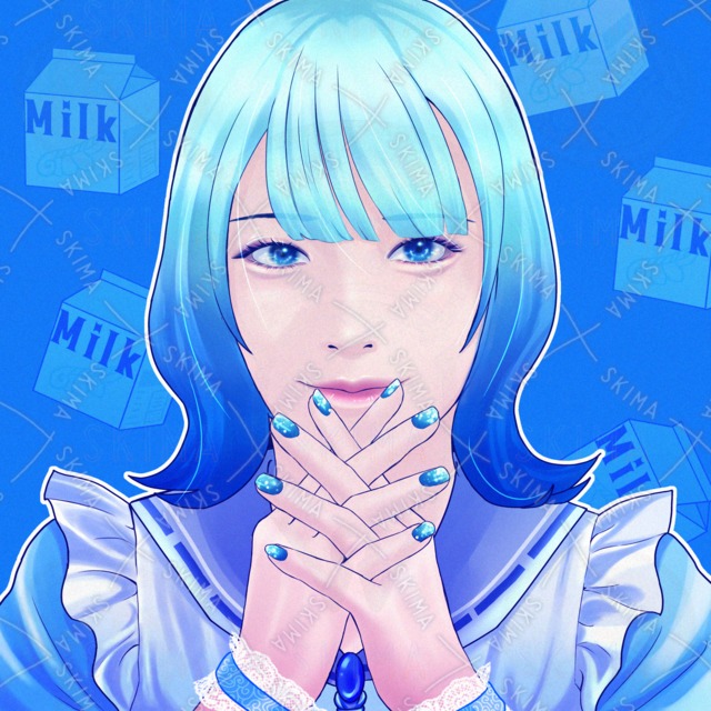 💙青色担当女子💙