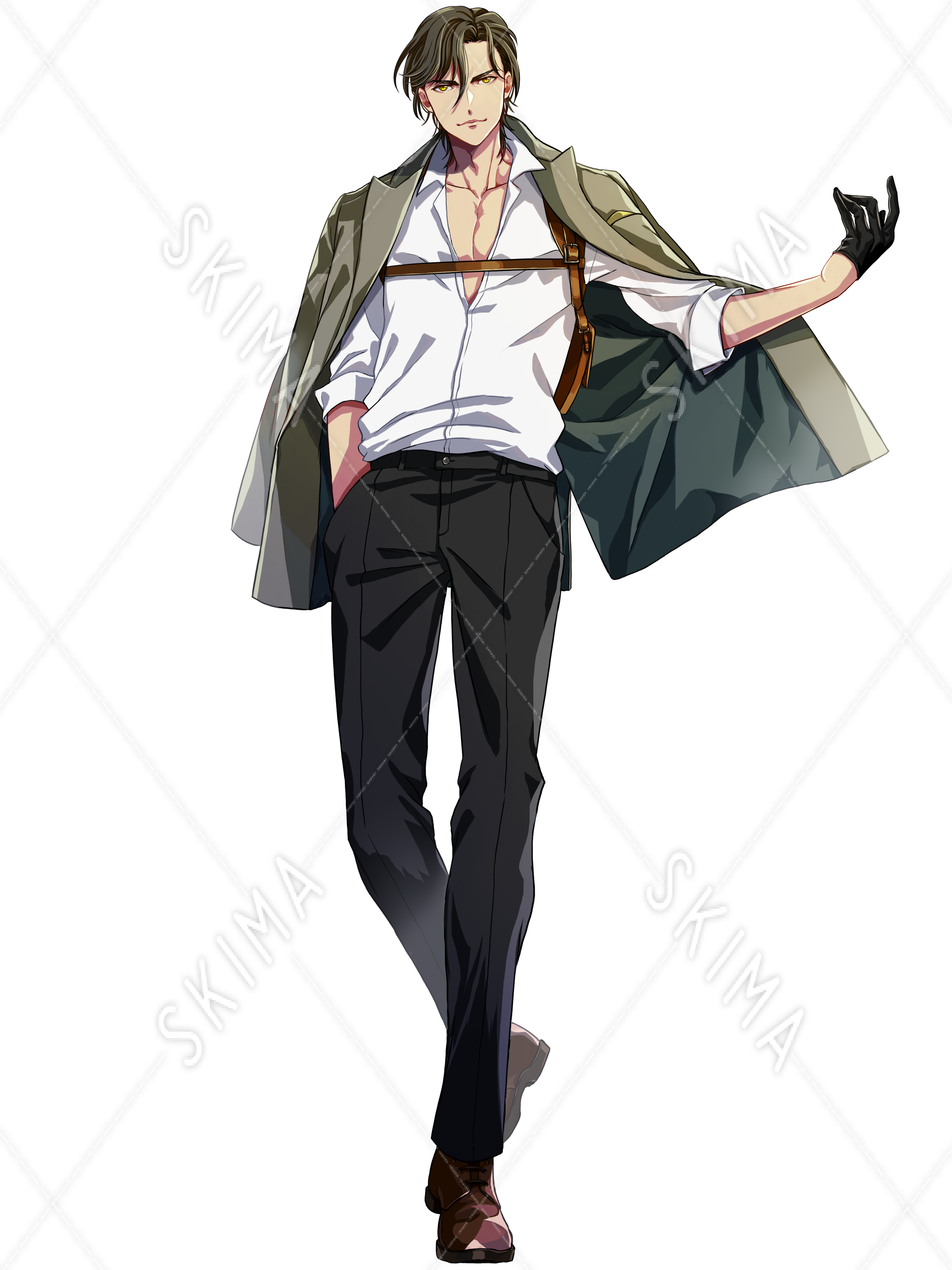 Adopt10 立ち絵 ミニキャラ 表情6種 けも耳尻尾 スキマ スキルのオーダーメイドマーケット Skima