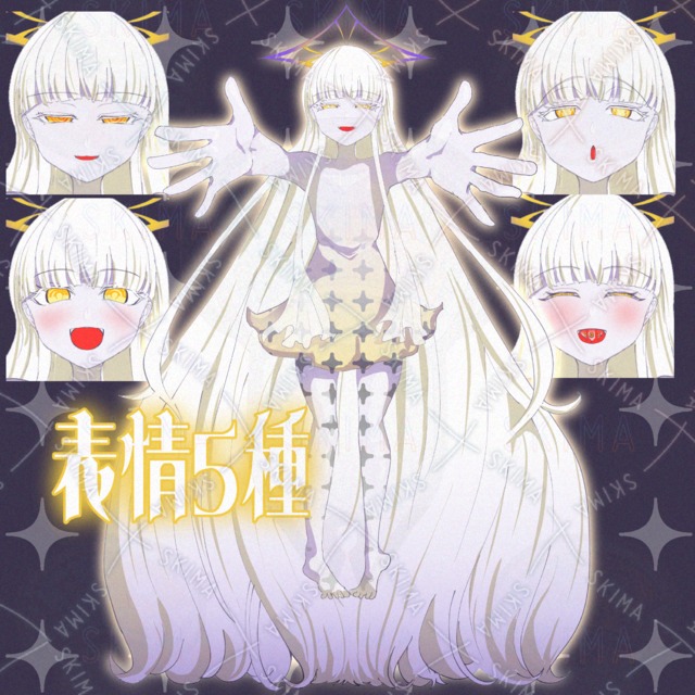 邪神少女ちゃん　差分5種