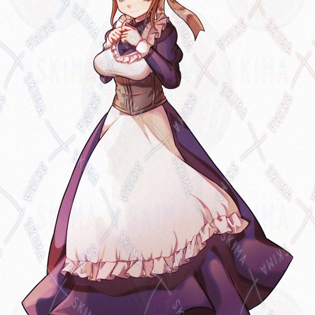 Image 3 of 10 Timid Maid Expression Variations