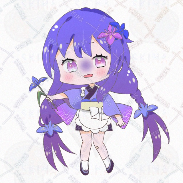 Image 5 of Iris Field Girl [Variation 6]