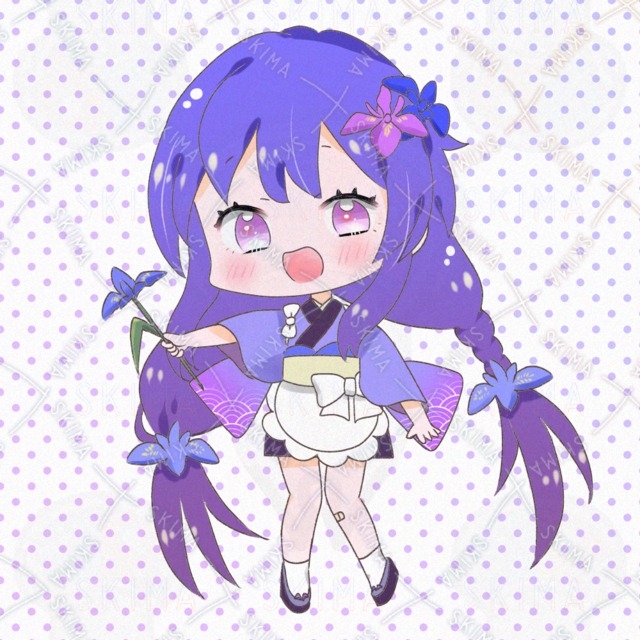 Image 8 of Iris Field Girl [Variation 6]