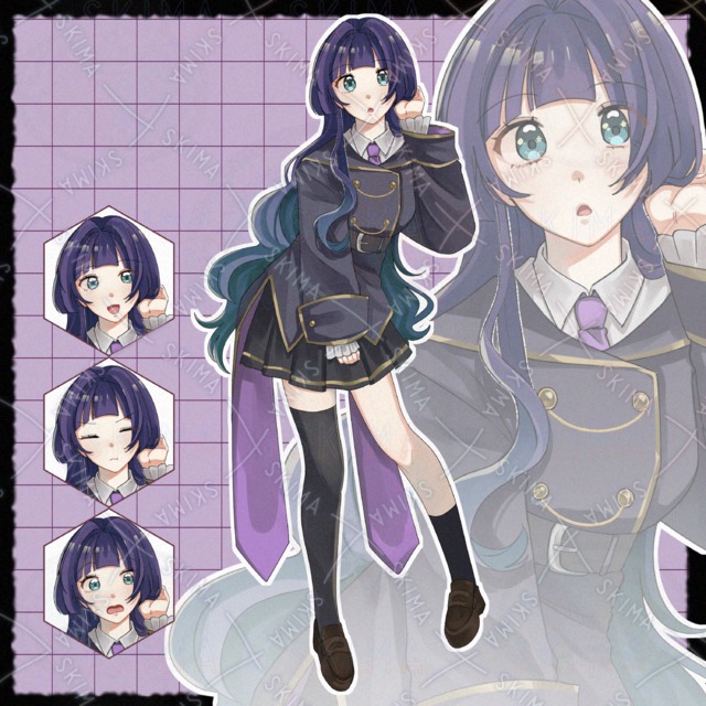 Image of [adopt5] Magic School Student: 4 Expression Variations