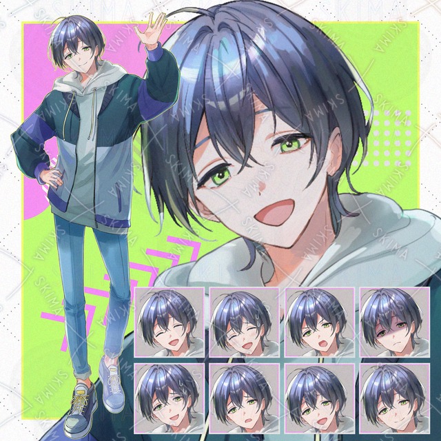 ゆるカジュアルな青年