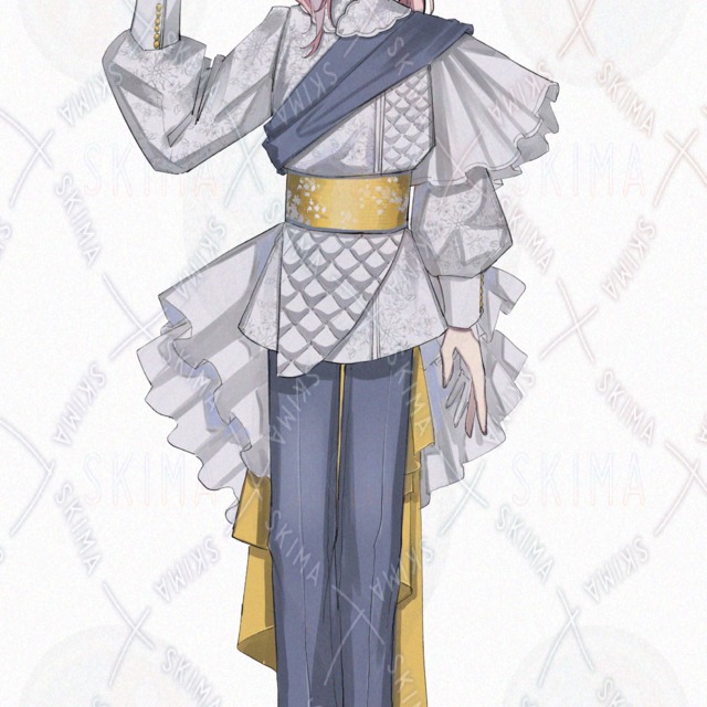 Image 7 of Standing Illustrations [7 Expressions]