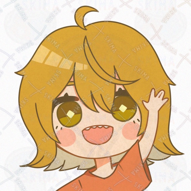 黄色女の子