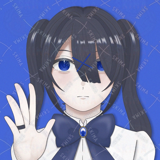 青系統の少女