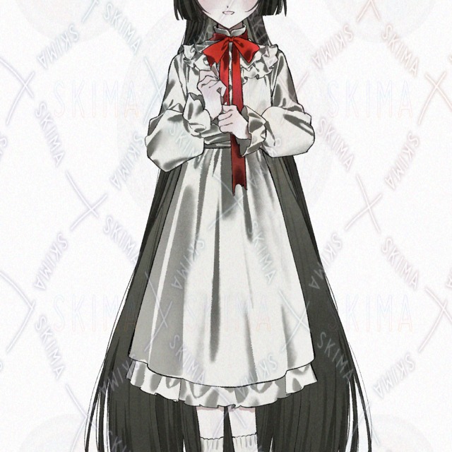 [8 Variations] Girl in a White Dress 的商品圖片第 9 張