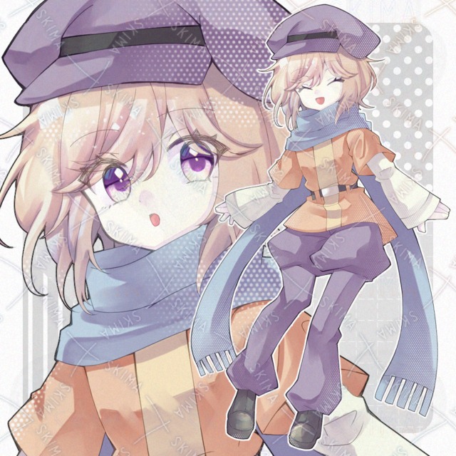 Image of Adopt.148: The Kitten with the Scarf
