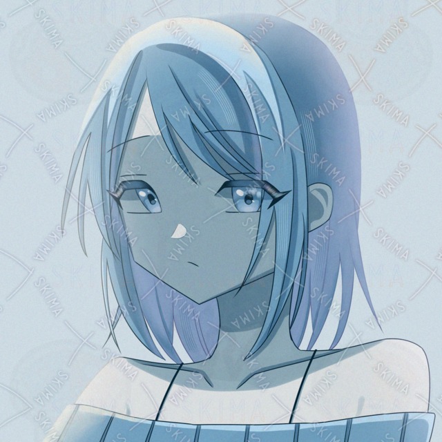女の子（青）