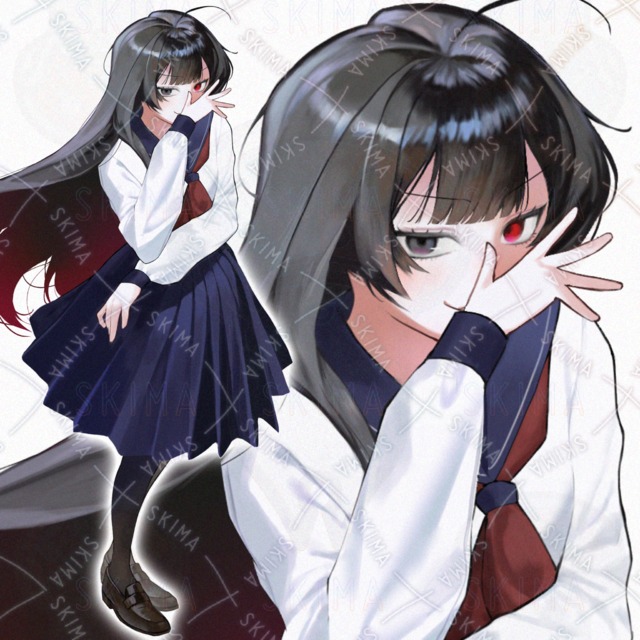 【表情10種】厨二病な女子高生