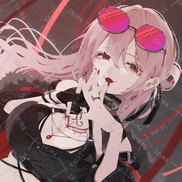 悪そうなお姉さんアイコン