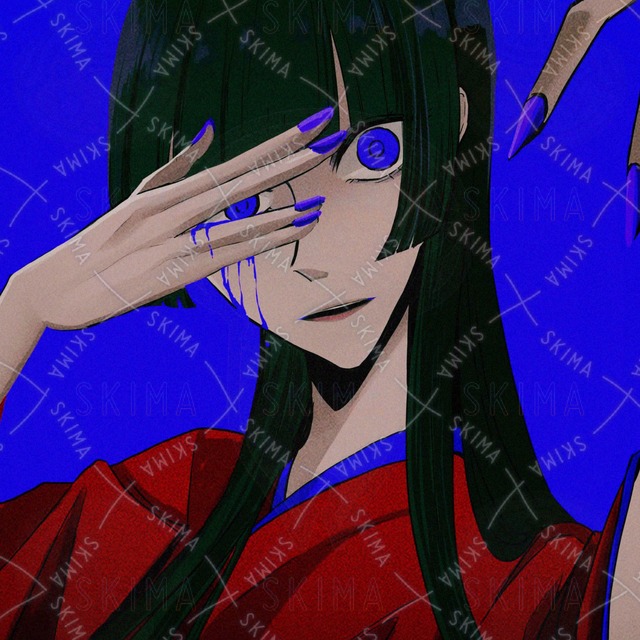 【SNSアイコン等に！】不穏な和服女性たち