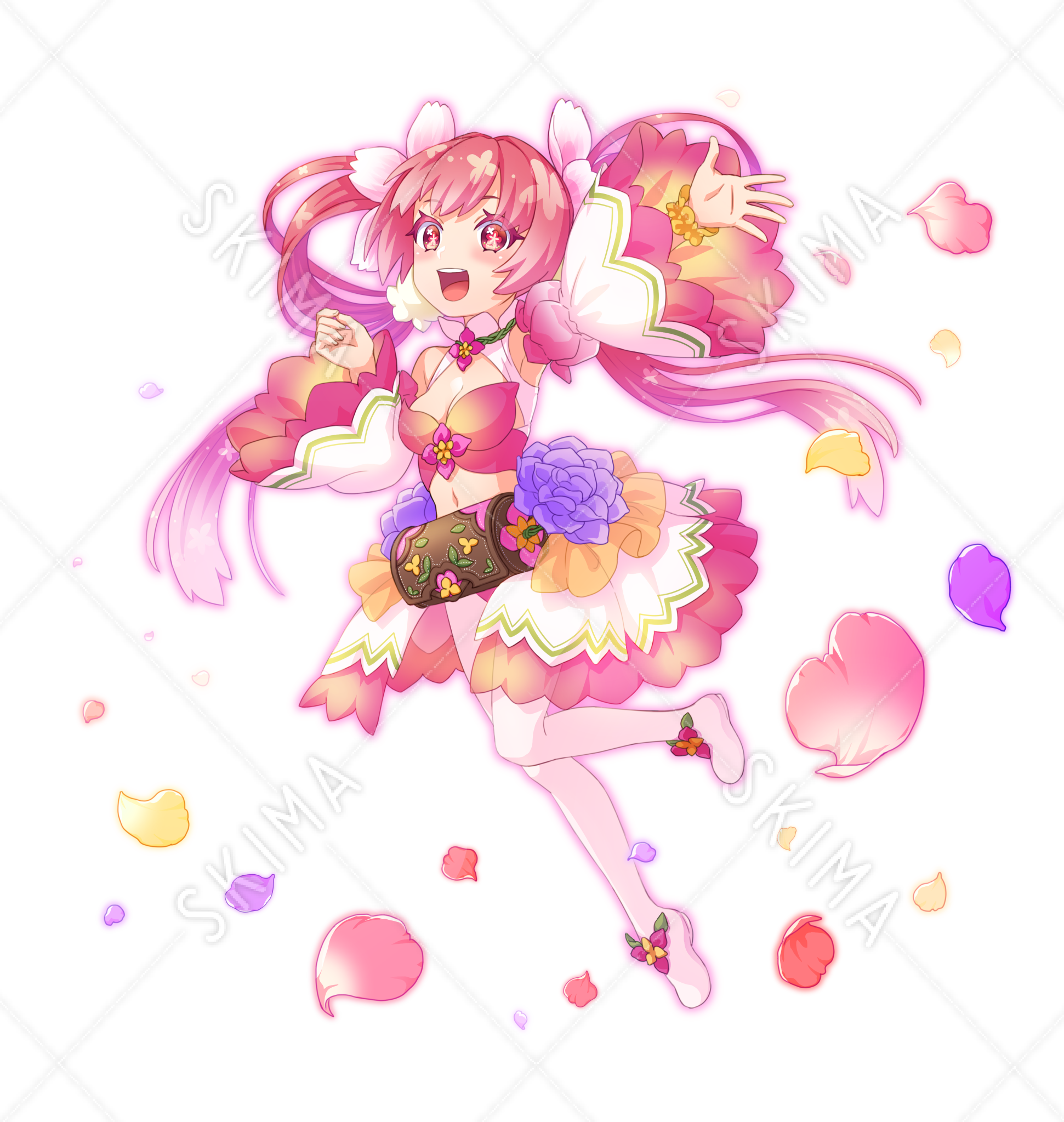 ブルーミングシャワー 花の妖精の女の子 スキマ スキルのオーダーメイドマーケット Skima ブルーミングシャワー 花の妖精の女の子 スキマ スキルのオーダーメイドマーケット Skima