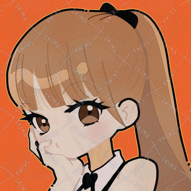 SNSアイコン ポニテ女子