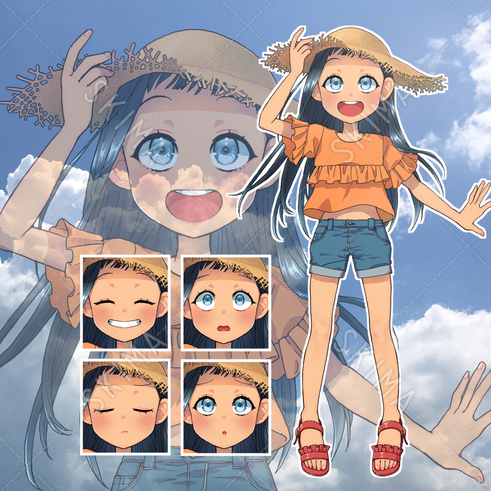 麦わら帽子の夏娘 スキマ スキルのオーダーメイドマーケット Skima