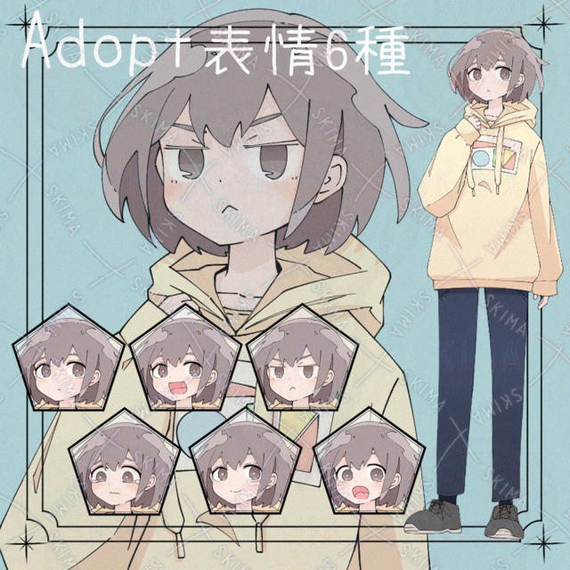 adopt06【表情差分6種】