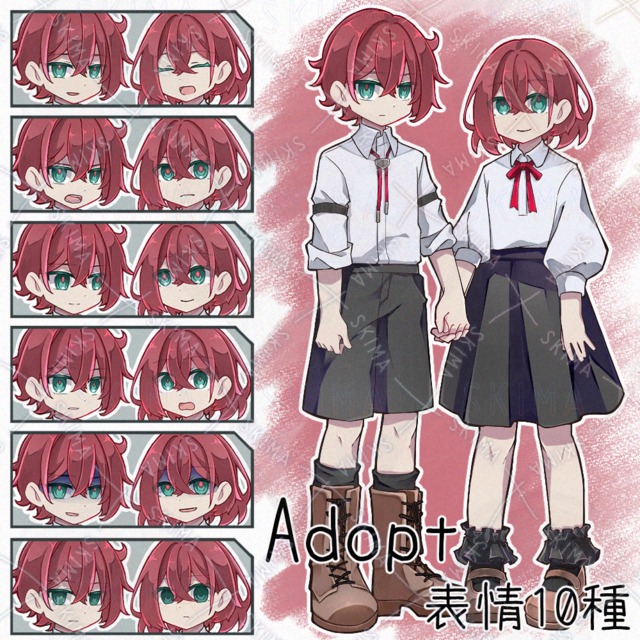 adopt08【表情差分10種】