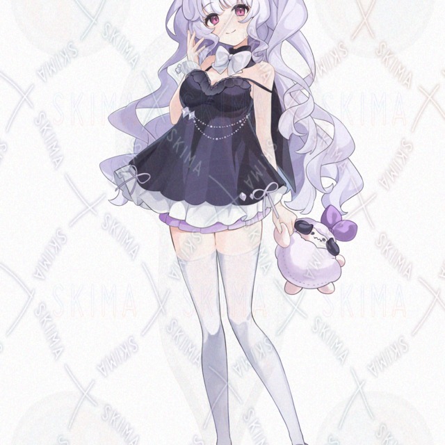 adopt [8 differences] Purple Hair, Negligee, Stuffed Animal 的商品圖片第 3 張