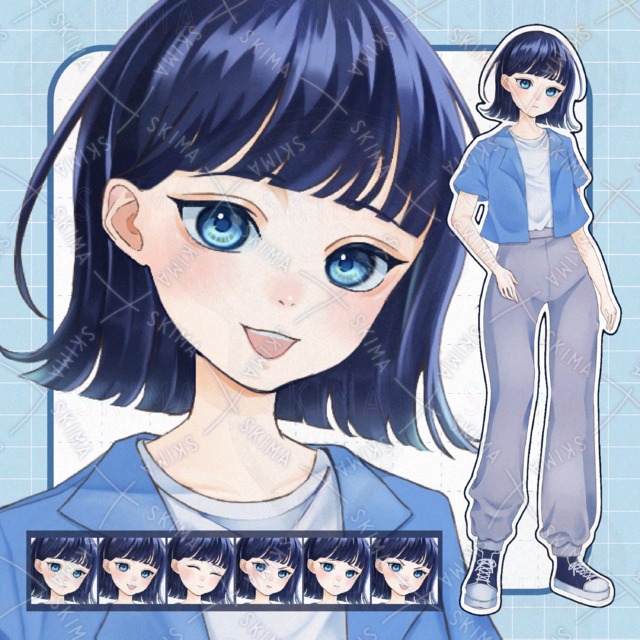 Image of Casual Sporty Bob Digital Product