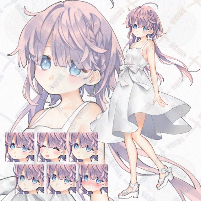 白ワンピース