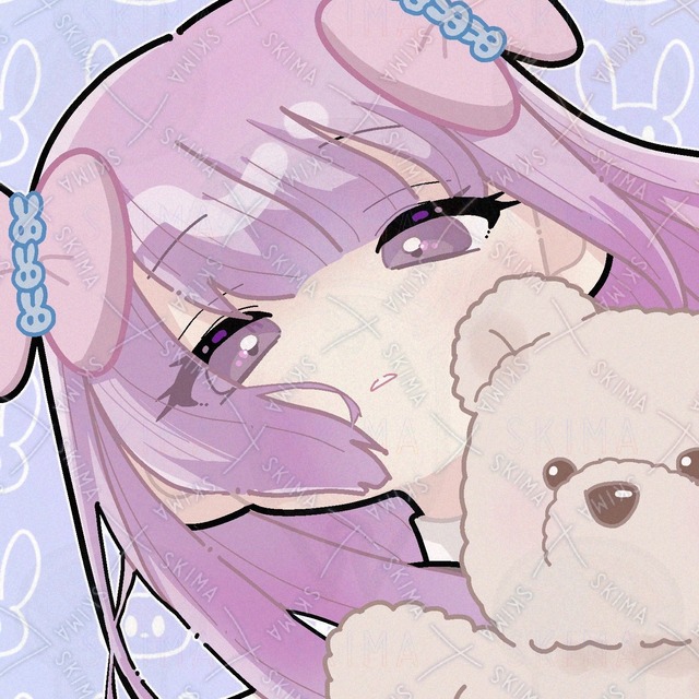 SNSアイコン ピンク髪の女の子