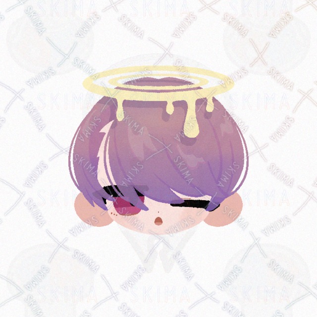 Image 3 of [4 Expressions] Child Avatar with Angel Halo – One-Time Purchase