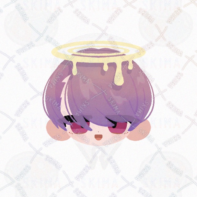 Image 5 of [4 Expressions] Child Avatar with Angel Halo – One-Time Purchase