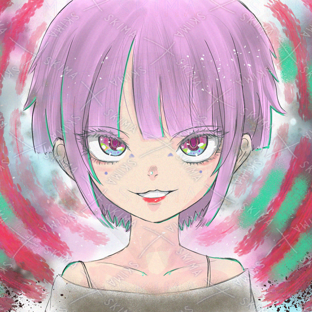 SNSアイコン 猫目 幼女