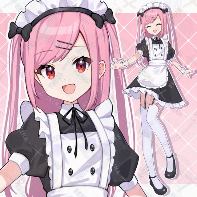 【値下げ中！】ミニスカメイドの女の子