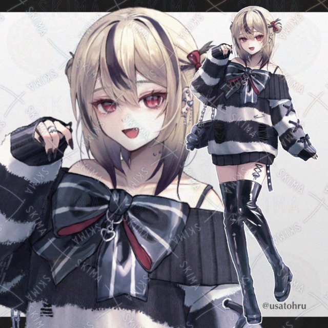 サブカル地雷系の女の子