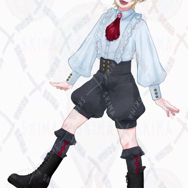 Blond Boy Standing Illustration Pack – 10 Expression Variations (adopt02) 的商品圖片第 2 張