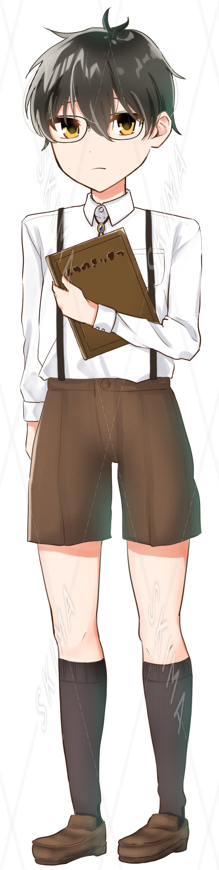 立ち絵 文系ショタ 差分７種 スキマ スキルのオーダーメイドマーケット Skima