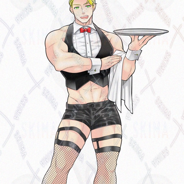 Cool Muscle Bunny ADOPT Character Art TRPG 10 Expressions 的商品圖片第 3 張