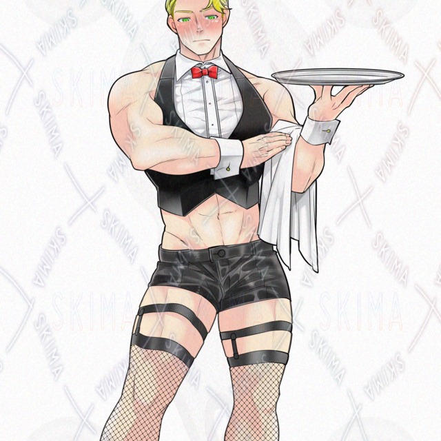 Cool Muscle Bunny ADOPT Character Art TRPG 10 Expressions 的商品圖片第 10 張
